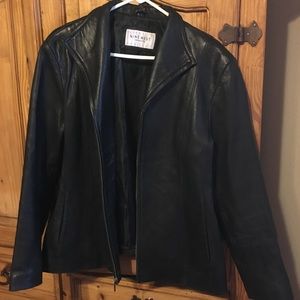 Nine West leather jacket
